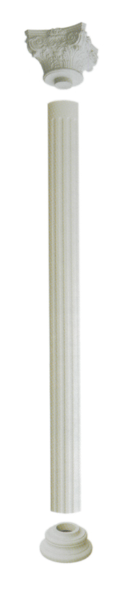         (kolumn with corinthian capitals and fluted scape